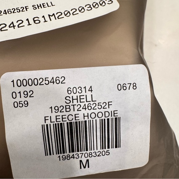 Fear Of God State Unisex Fleece “Shell” Hoodie 100% AUTHENTIC Size Medium NWT - Picture 7 of 9